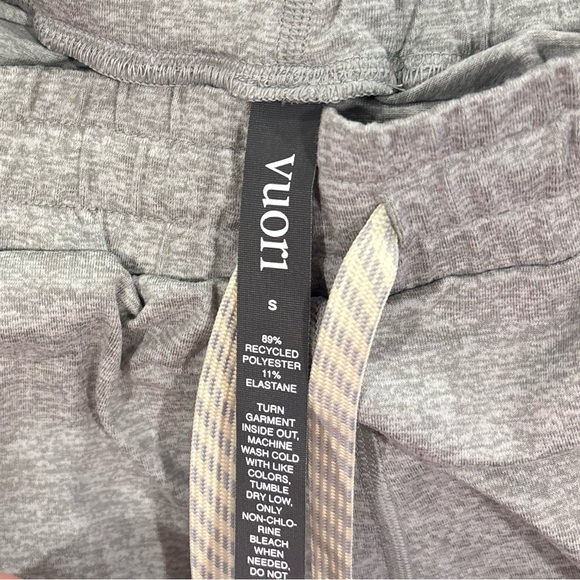 NWT Vuori Performance Jogger In Pale Grey Heather Size Small - Picture 4 of 6